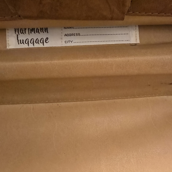 Vintage Tan and Brown Men's Briefcase - Picture 4 of 6